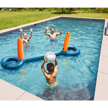 Crivit Inflatable Pool Volleyball Net W 250 x H 76 x D 59 cm