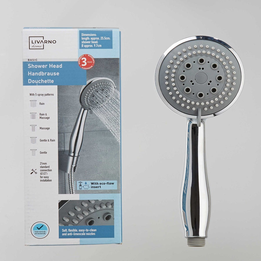 Livarno shower head 5 in 1
