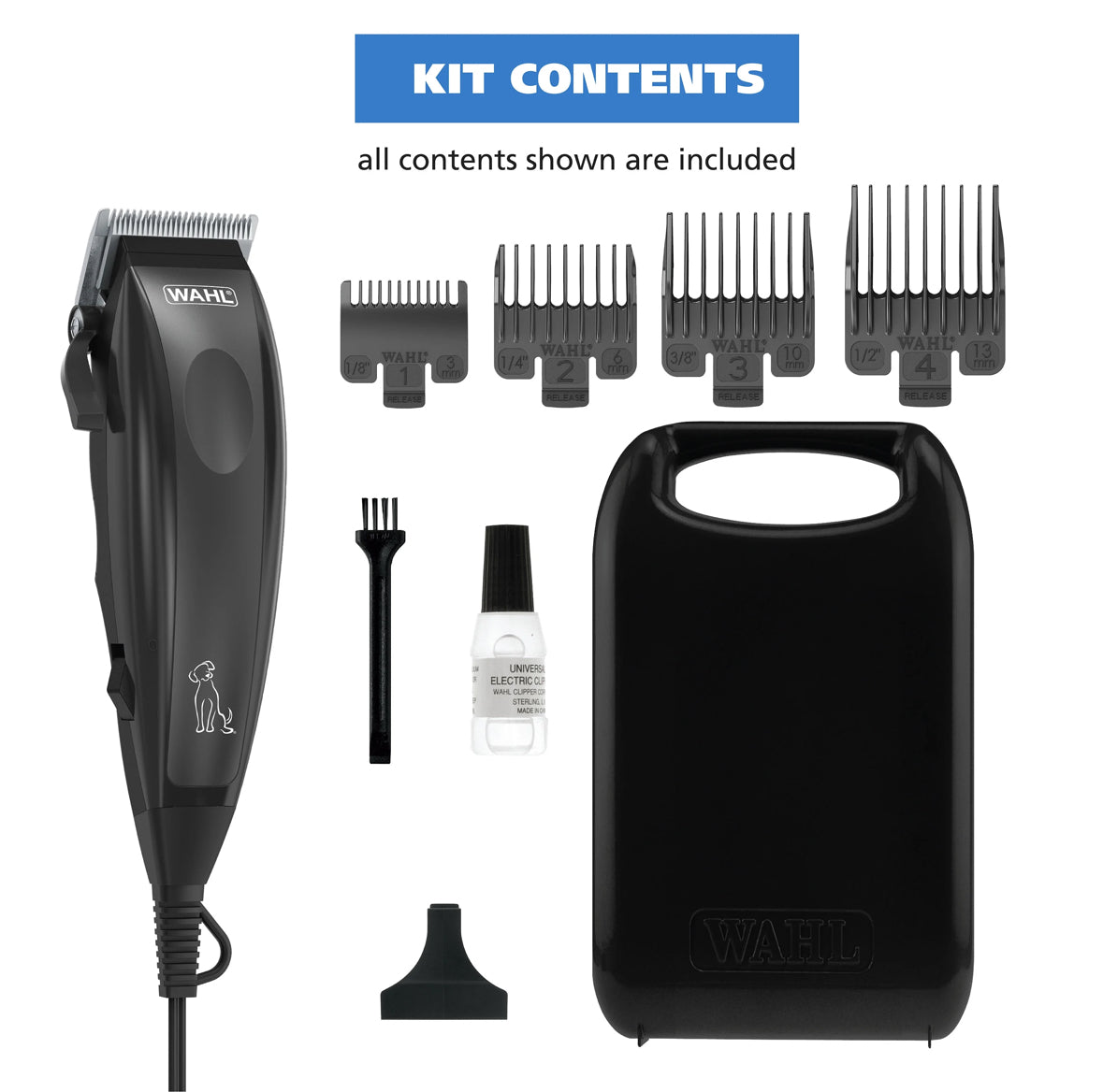 Wahl Basic Series Pet Clipper Kit for Dog Grooming