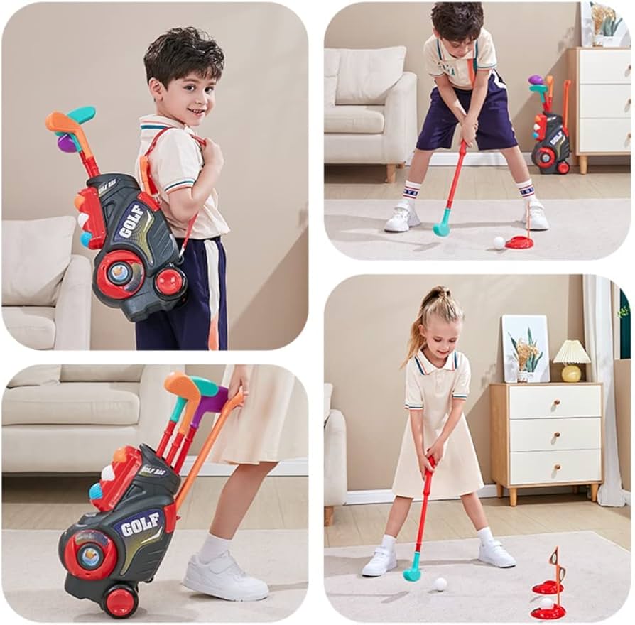 Kids Golf Kit w/Mobility Cart
