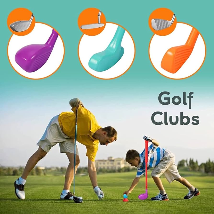 Kids Golf Kit w/Mobility Cart