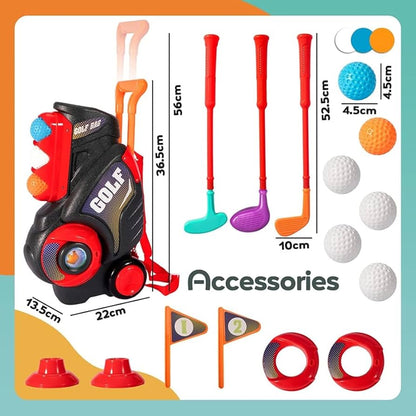 Kids Golf Kit w/Mobility Cart