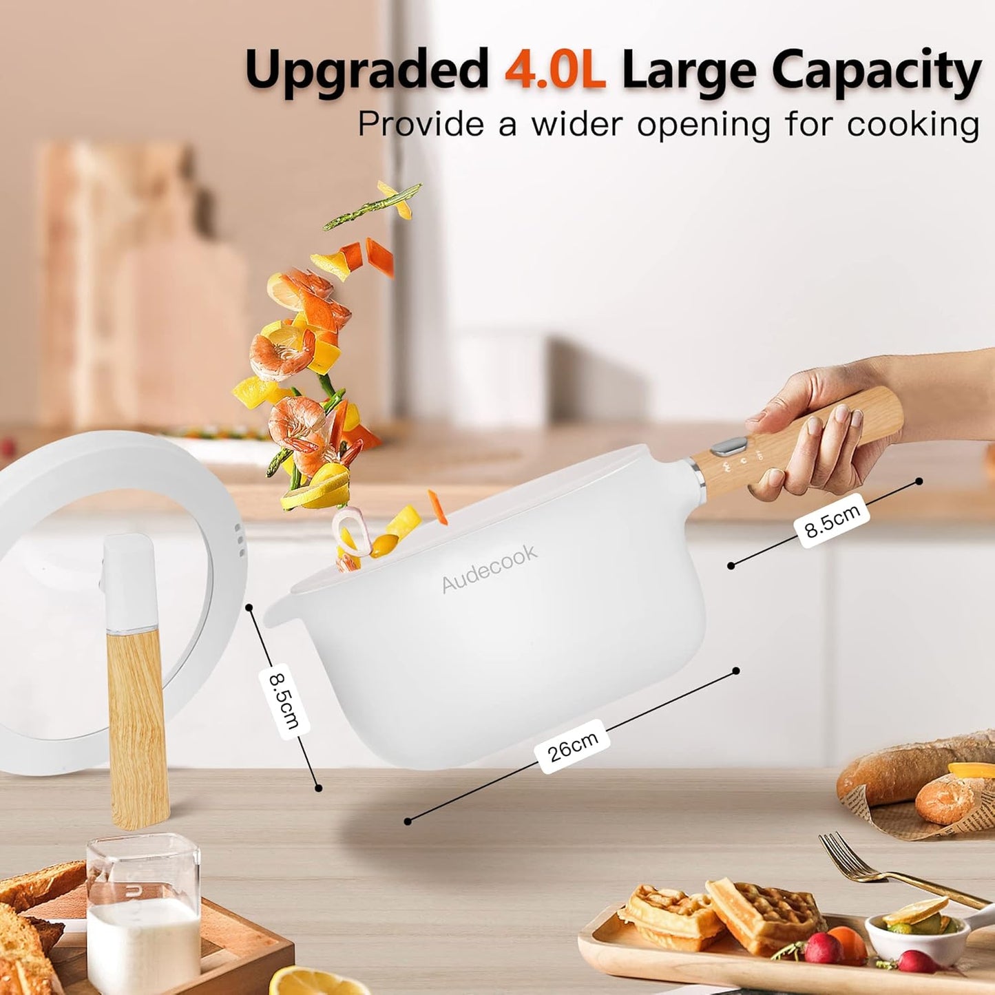 Audecook 4L Electric Multi Cooker