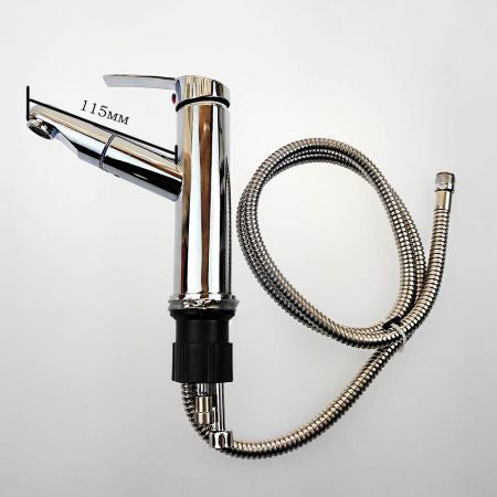 Standing Faucet With Pull-Out Long Hose
