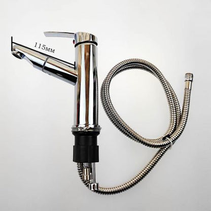 Standing Faucet With Pull-Out Long Hose