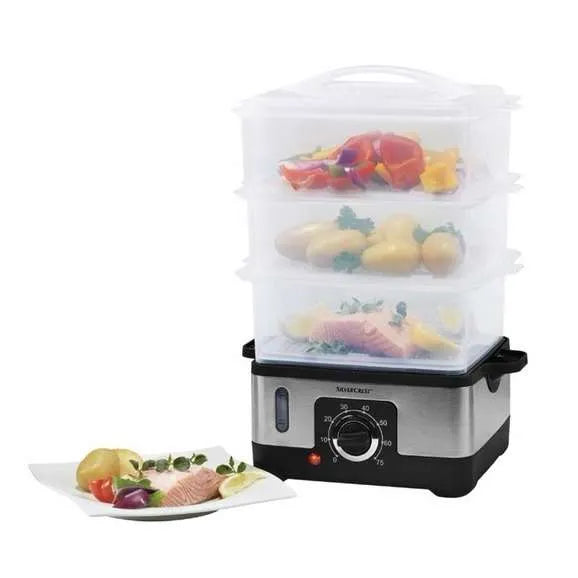 SILVERCREST 3 Layers Steam cooker