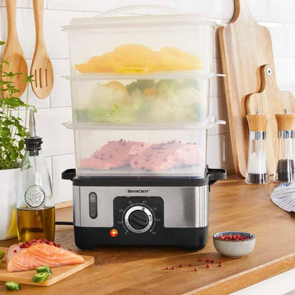 SILVERCREST 3 Layers Steam cooker