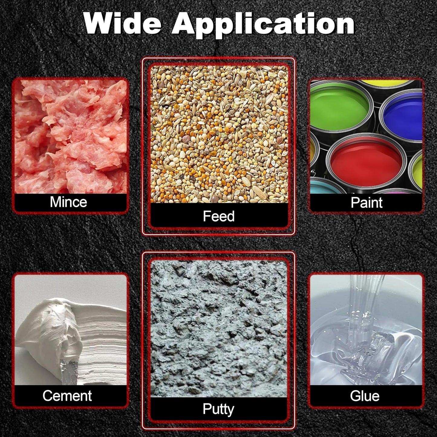 Electric Concrete Mixer Machine，2300W