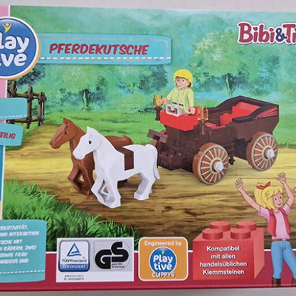 Playtive Bibi & Tina horse- carriage 122pcs