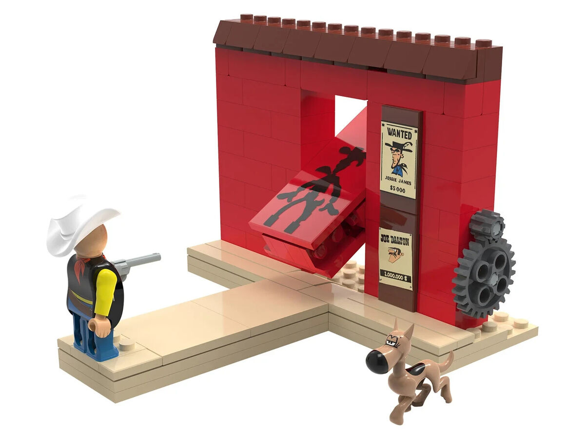 Playtive Lucky Luke - faster than his shadow - 122 pcs