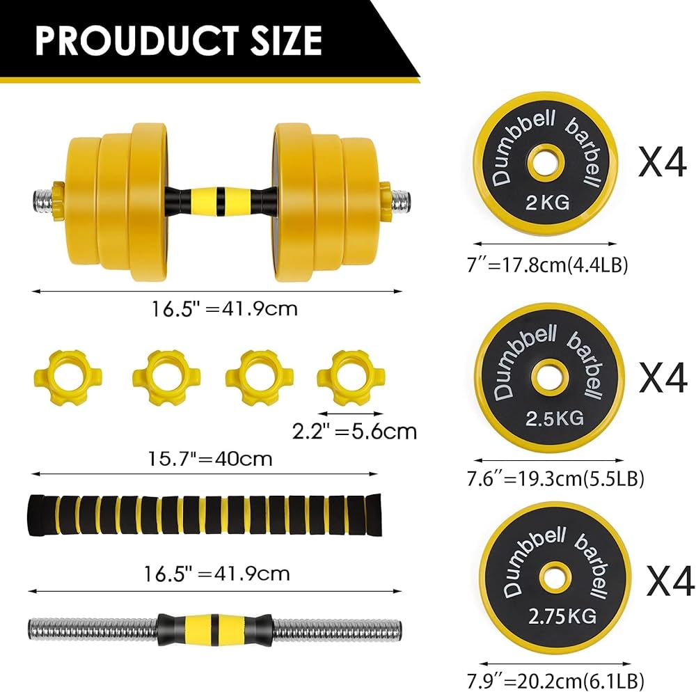 Dumbells barbel 20kg