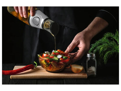 GOURMETmaxx Oil dispenser with dosing aid and scale