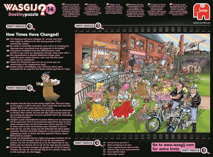 Jumbo Wasgij Original Puzzle how times have changed 1000Pcs