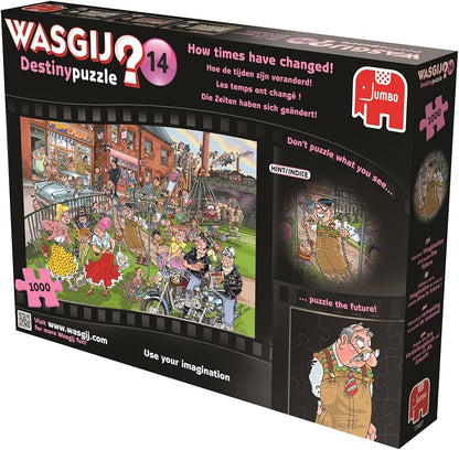 Jumbo Wasgij Original Puzzle how times have changed 1000Pcs