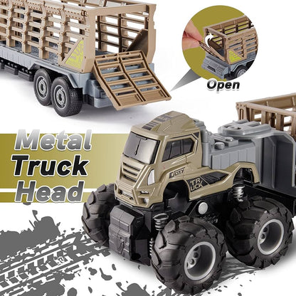 Kimonca Children Dinosaur Carrier Truck
