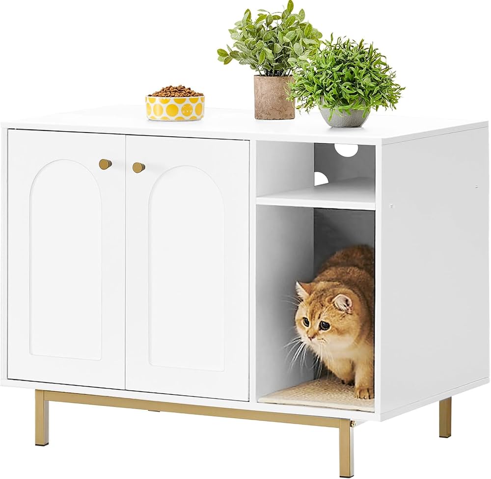 Cat litter box enclosure 80x50x60