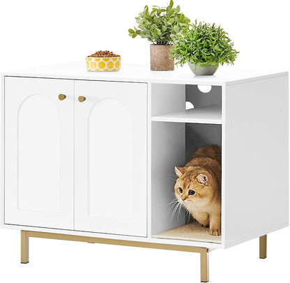 Cat litter box enclosure 80x50x60
