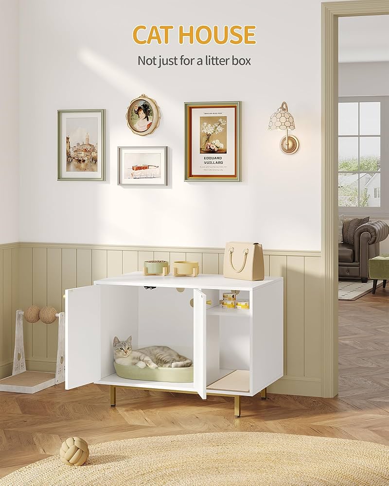 Cat litter box enclosure 80x50x60